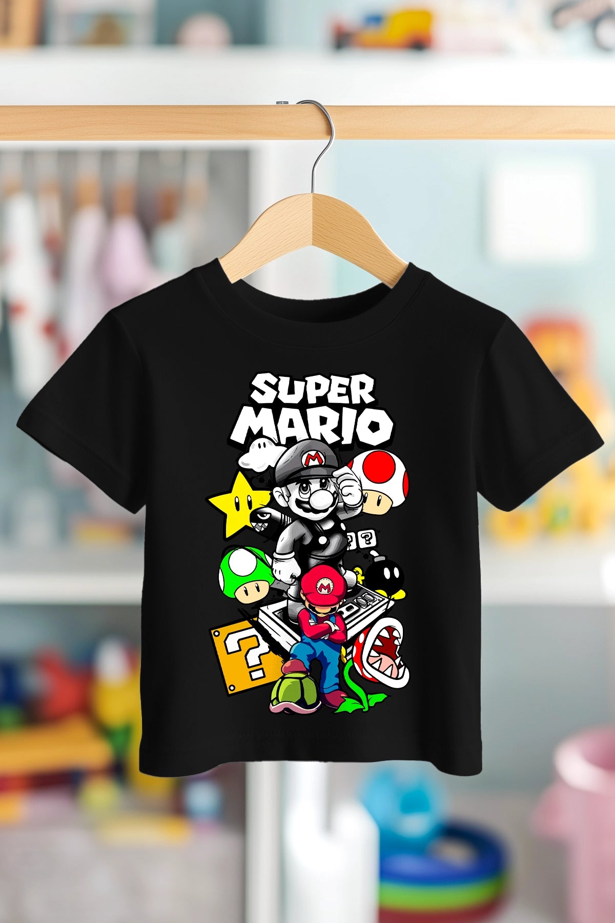 HERO SUPER MARIO | PREMIUM KALİTE ÇOCUK TİŞÖRTÜ