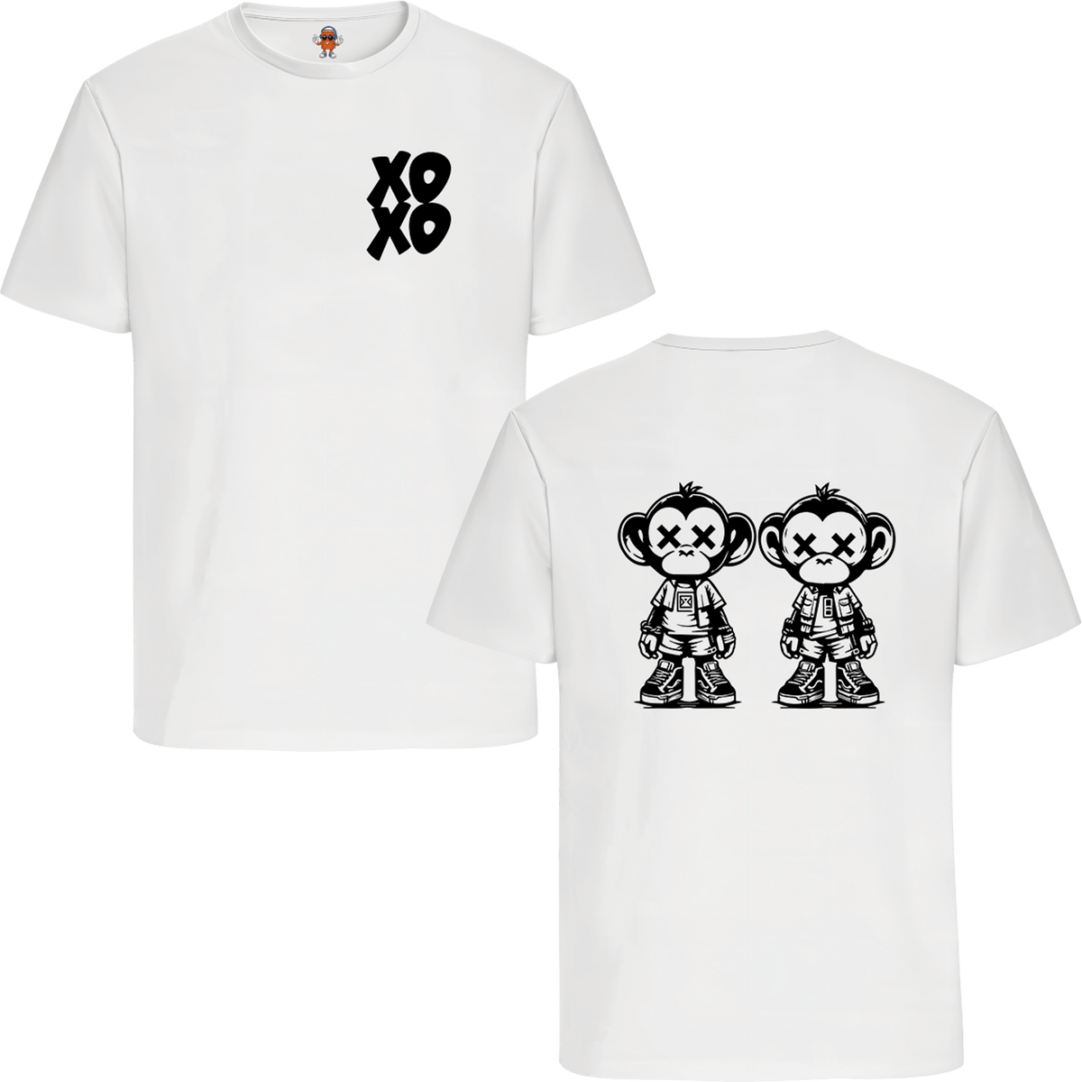 XOXO - COUPLE MONKEY | REGULAR T-SHIRT