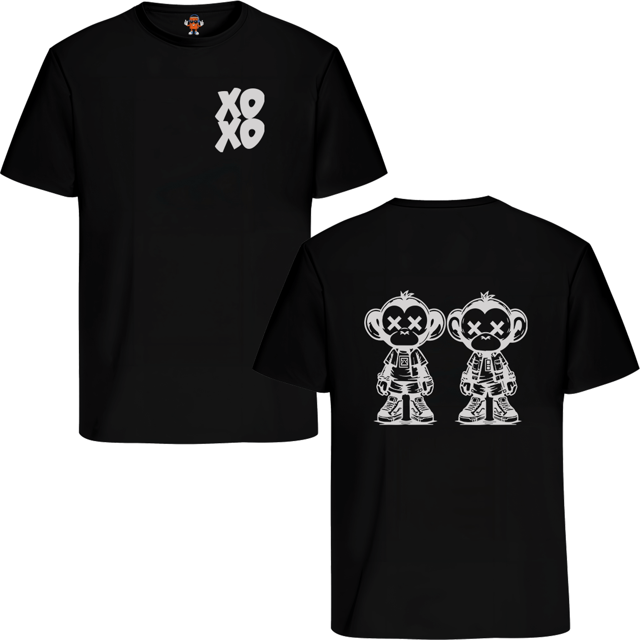 XOXO - COUPLE MONKEY | REGULAR T-SHIRT