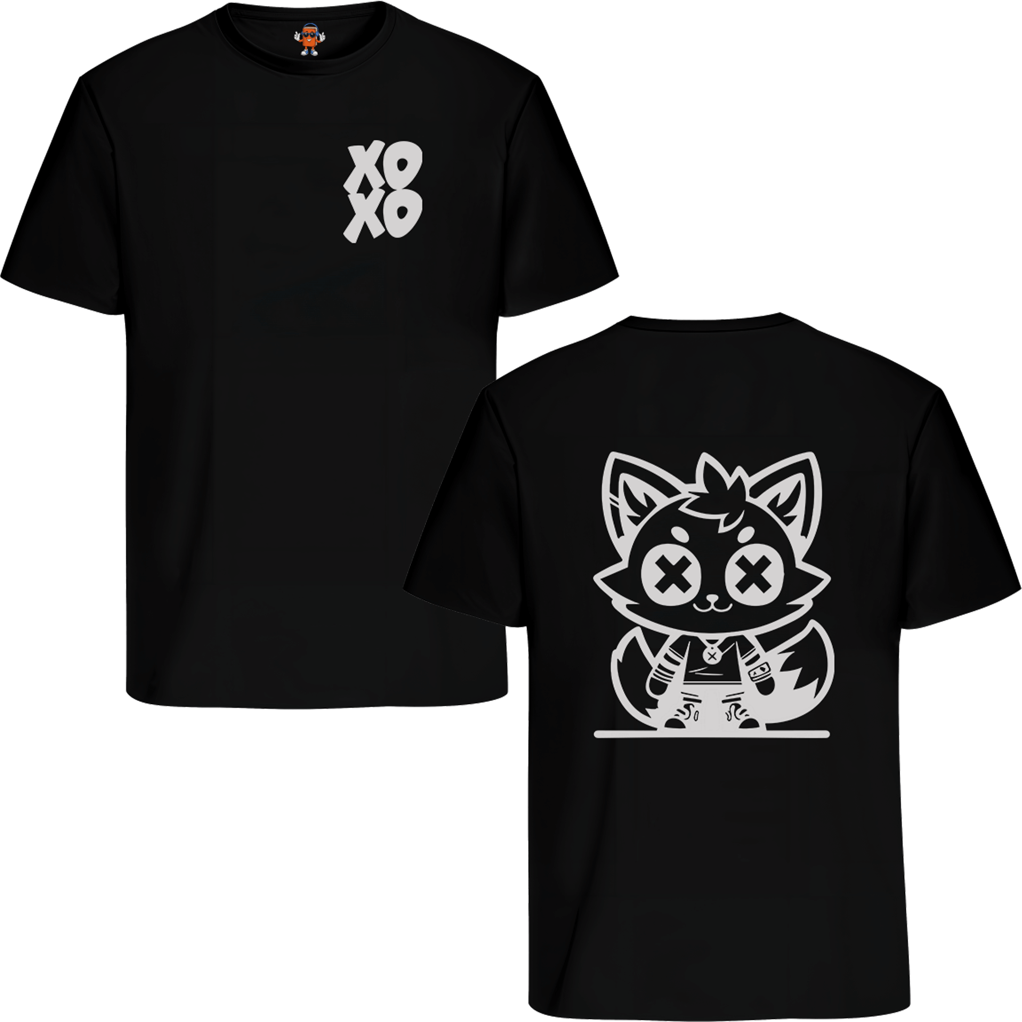 XOXO - CUTEFOX | REGULAR T-SHIRT